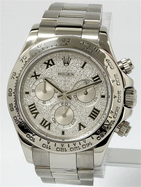 1995 rolex daytona 18k white gold for sale